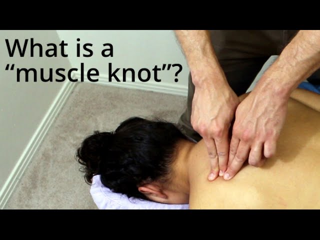 Can Massage Therapists Feel Knots?