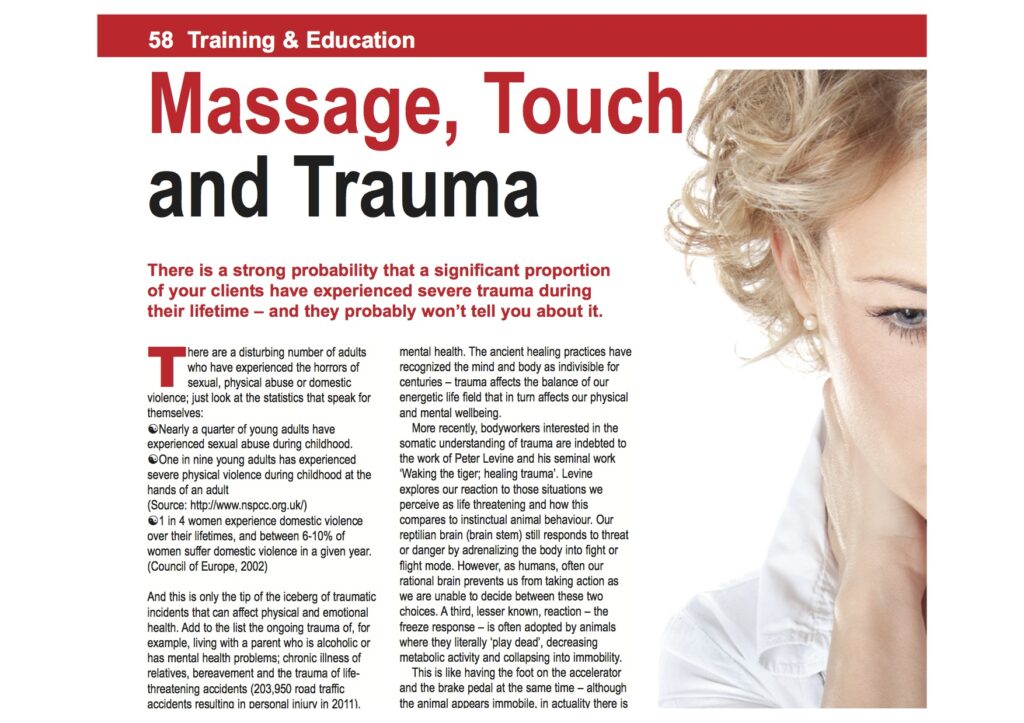 What Massage Releases Trauma?